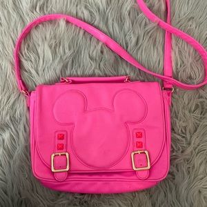 Disney bright pink bag